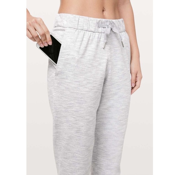 Lululemon On The Fly Pant *27" Wee Are From Space Nimbus Battleship Size 8 - Picture 3 of 14